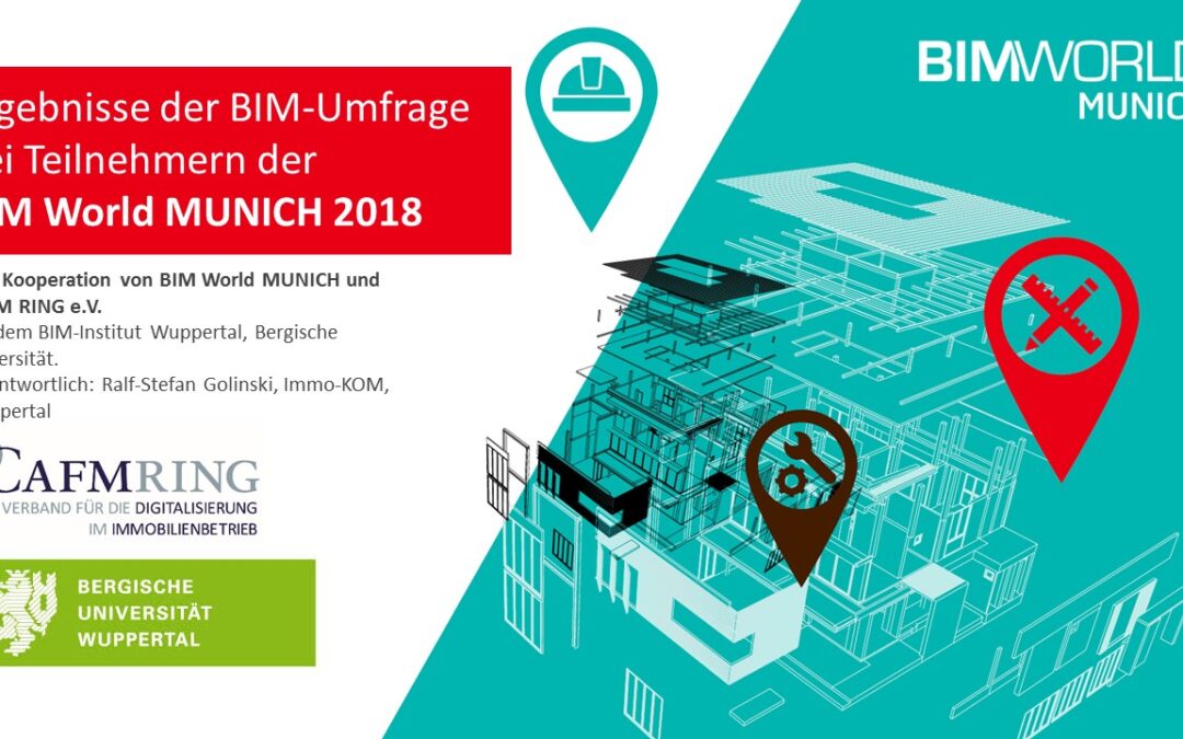 Die 3. BIM Umfrage anlässlich der BIM World MUNICH liegt vor